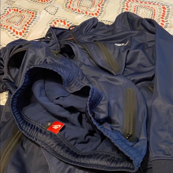 Royal blue Nike two piece sweatsuit - Picture 3 of 5